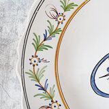 Old Ceramic Plate of Nevers of the Centenary of the French Revolution S.XIX