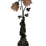 Table lamp in cast iron