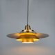 Danish vintage pendant light by David Mogensen, Superlight, 1970s