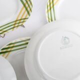 Lot of 6 plates Moulin des Loups