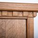 Brutalist Oak Sideboard attributed to Henning Kjærnulf, Denmark, 1960s