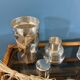 Vintage silver metal shaker