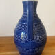 Ensemble de deux petits pichets 33 cl en céramique bleue