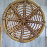 Tabouret en rotin