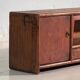 Antique low elm wood furniture – China, around 1900