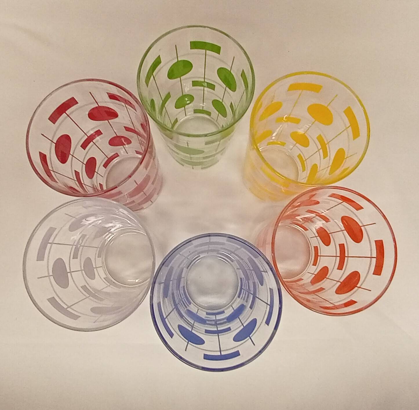 Orangeade glasses