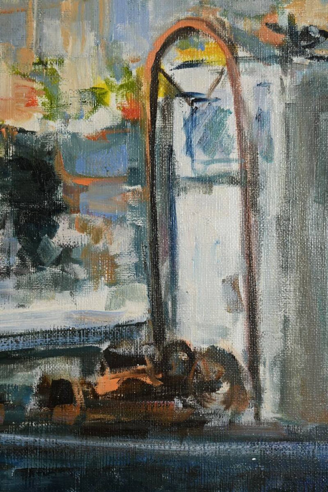 Huile sur Toile « Concarneau », signée S. Blaszczyk – 1991