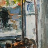 Oil on canvas “Concarneau”, signed S. Blaszczyk – 1991