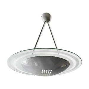 Suspension acier blanc