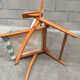 Scandinavian folding garden chair 1960s