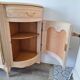 Louis XV style buffet in solid cherry wood, renovated.