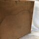 Large vintage rattan mirror 48x48cm