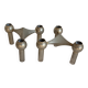 Pair of modular vintage candlesticks – attributed to Nagel S22