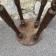 Antique bar wooden stool