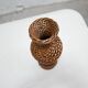 Vintage wicker vase