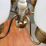 Swedish chandelier T526 from the mid-century by Hans-Agne Jakobsson for Hans-Agne Jakobsson AB.