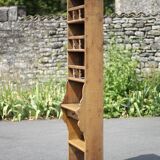 Old wooden dresser, standing shelf, vintage wooden furniture, kitchen, country, chalet, decoration