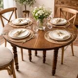 Solid walnut kitchen table