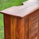 Solid wood bar counter