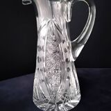 Jug, carafe in Bohemian crystal