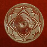 6 cut crystal glasses