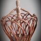 Rattan plant holder