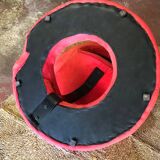 Jaymar Sculptural Post Modern Armchair with Red Spiral Ribbon, 1980s