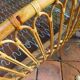 Vintage rattan bed 90X190