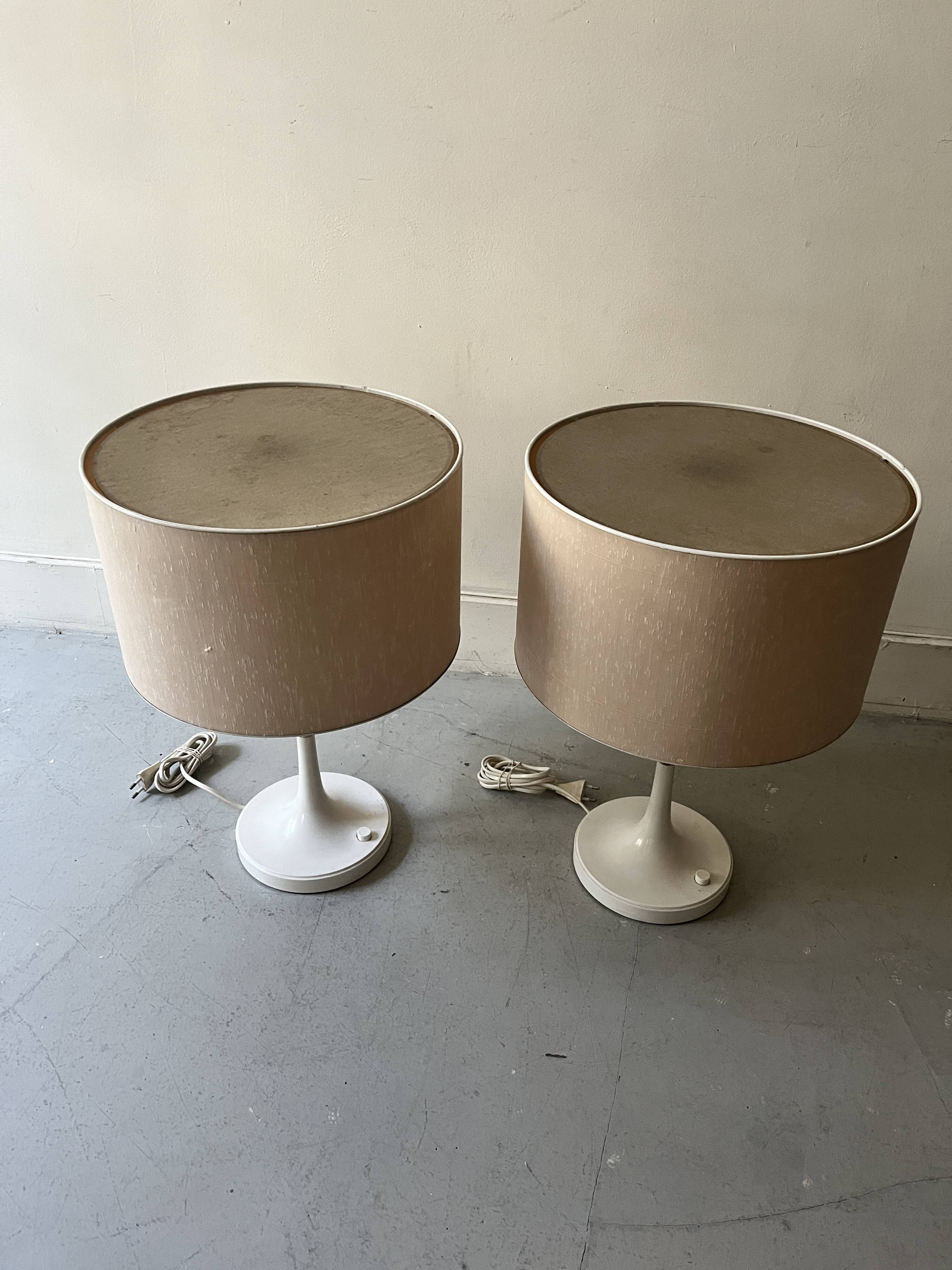 tulip table lamp ERCO, design 1970