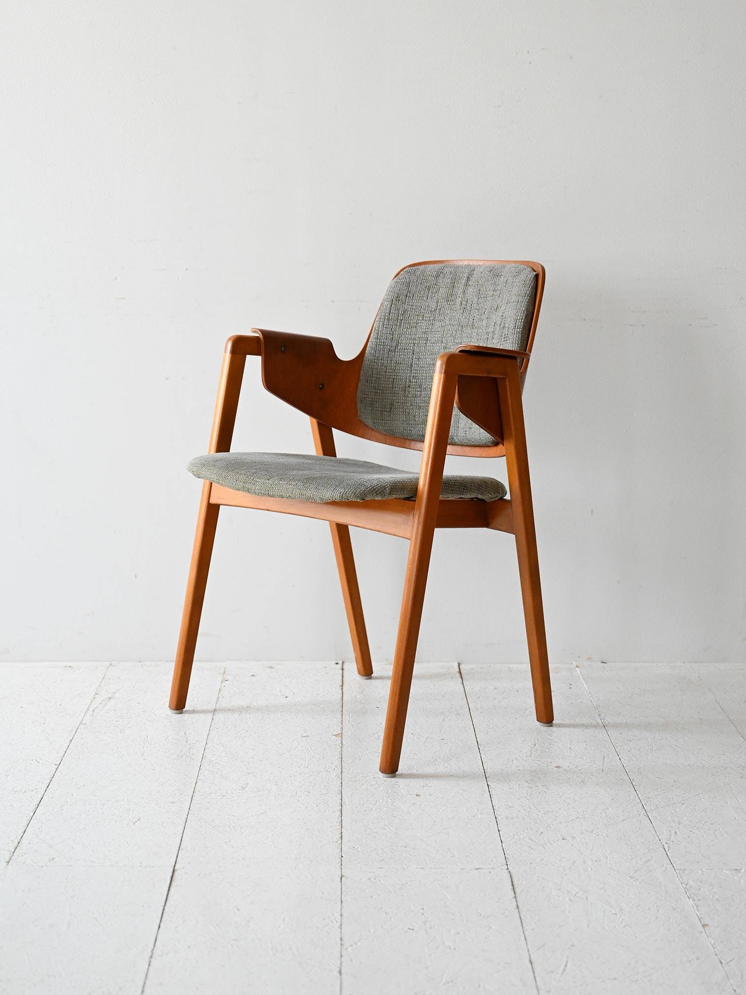 1950s/60s Scandinavian Desk Chair in Wood