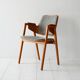 1950s/60s Scandinavian Desk Chair in Wood