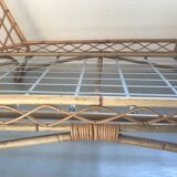 Rattan bed in the 60s