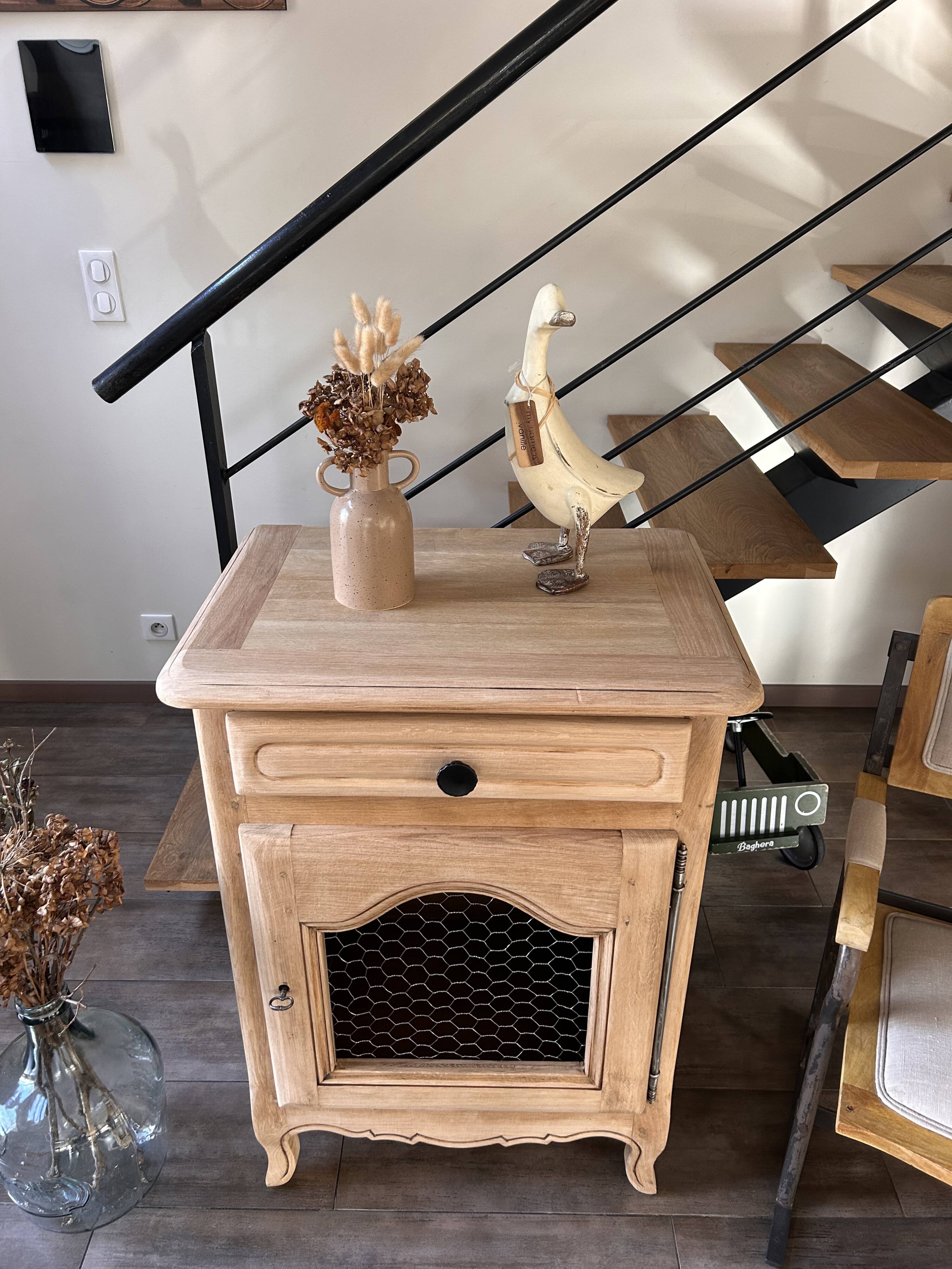 Confiturier chêne massif revalorisé