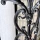 Art Nouveau cast iron coat rack
