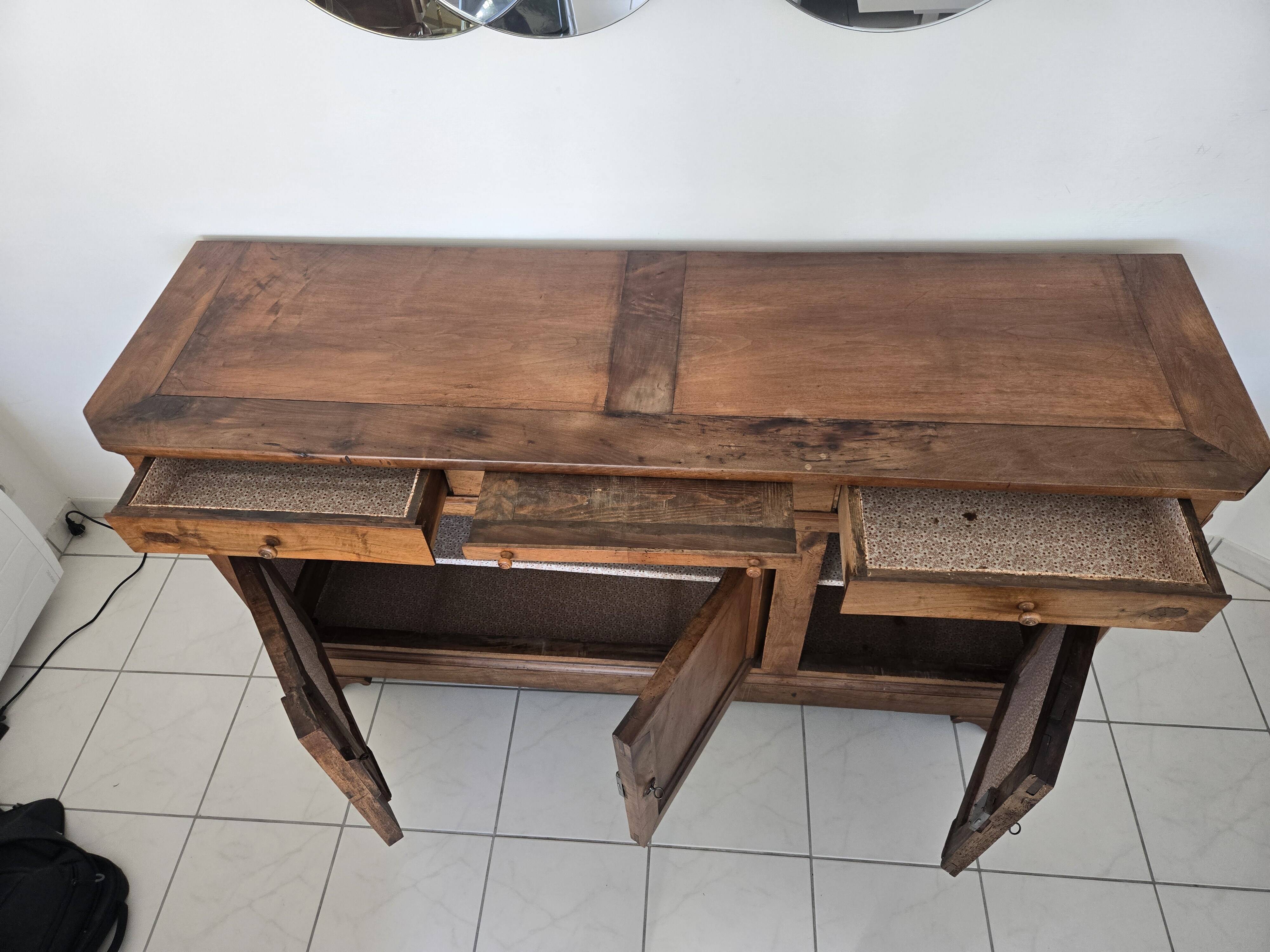 Enfilade walnut louis philippe period