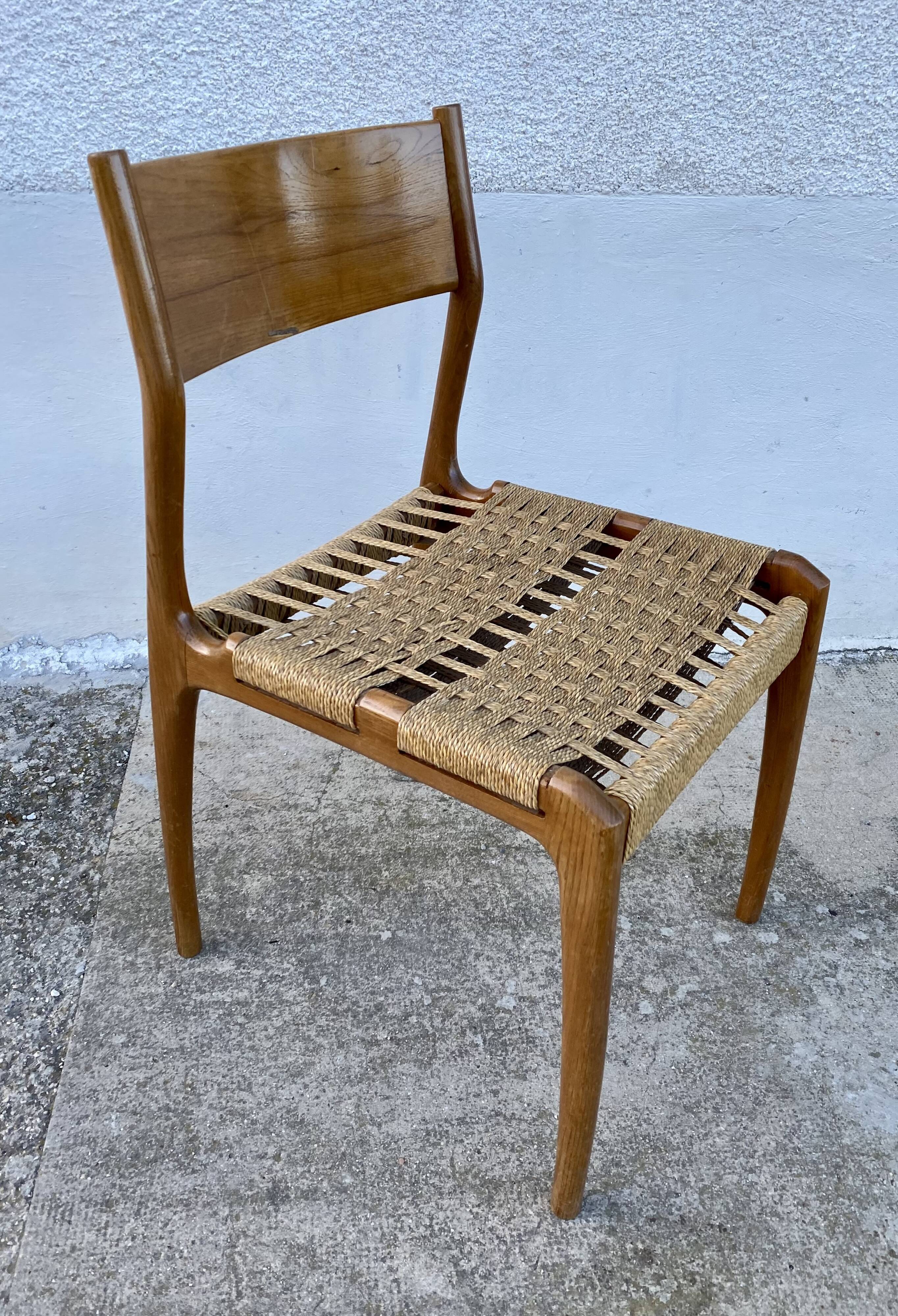 Gessef Consorzio Sedie Friuli chairs design 1960