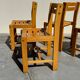 4 designer chairs attributed to André Sornay from the 60s