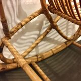 Rattan rocking chair