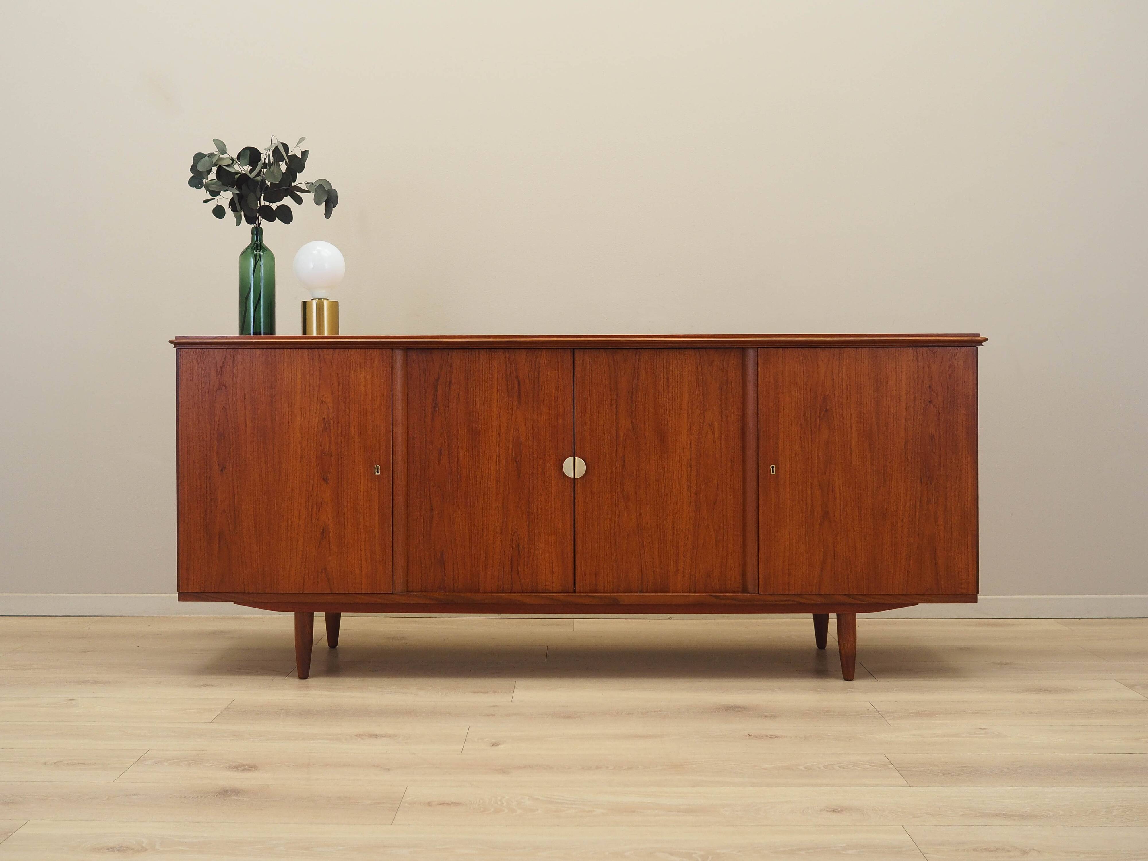 Teak sideboard, Danish design, 1970s, manufactured in Denmark