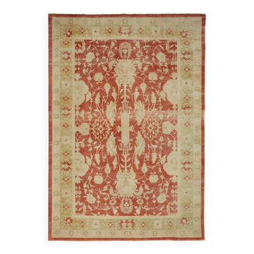 Turkish Handknotted Wool Oushak Rug 300 cm x 442 cm