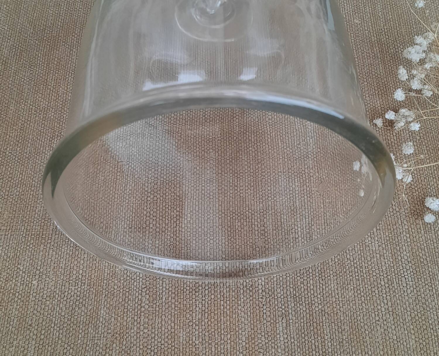 Old glass bell
