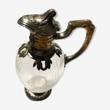 Crystal ewer 1900 gallia