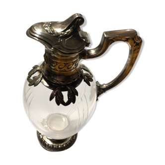 Crystal ewer 1900 gallia