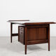 Midcentury Danish desk in rosewood by Arne Vodder for Sibast 1960s