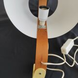 Scandinavian adjustable wall lamp from the 1960s/1970s in wood