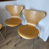 Set of 4 Serie 7 chairs (3107) by Arne Jacobsen / Fritz Hansen