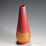 Venini art glass vase from the 'Quarzi' series, Murano 2004