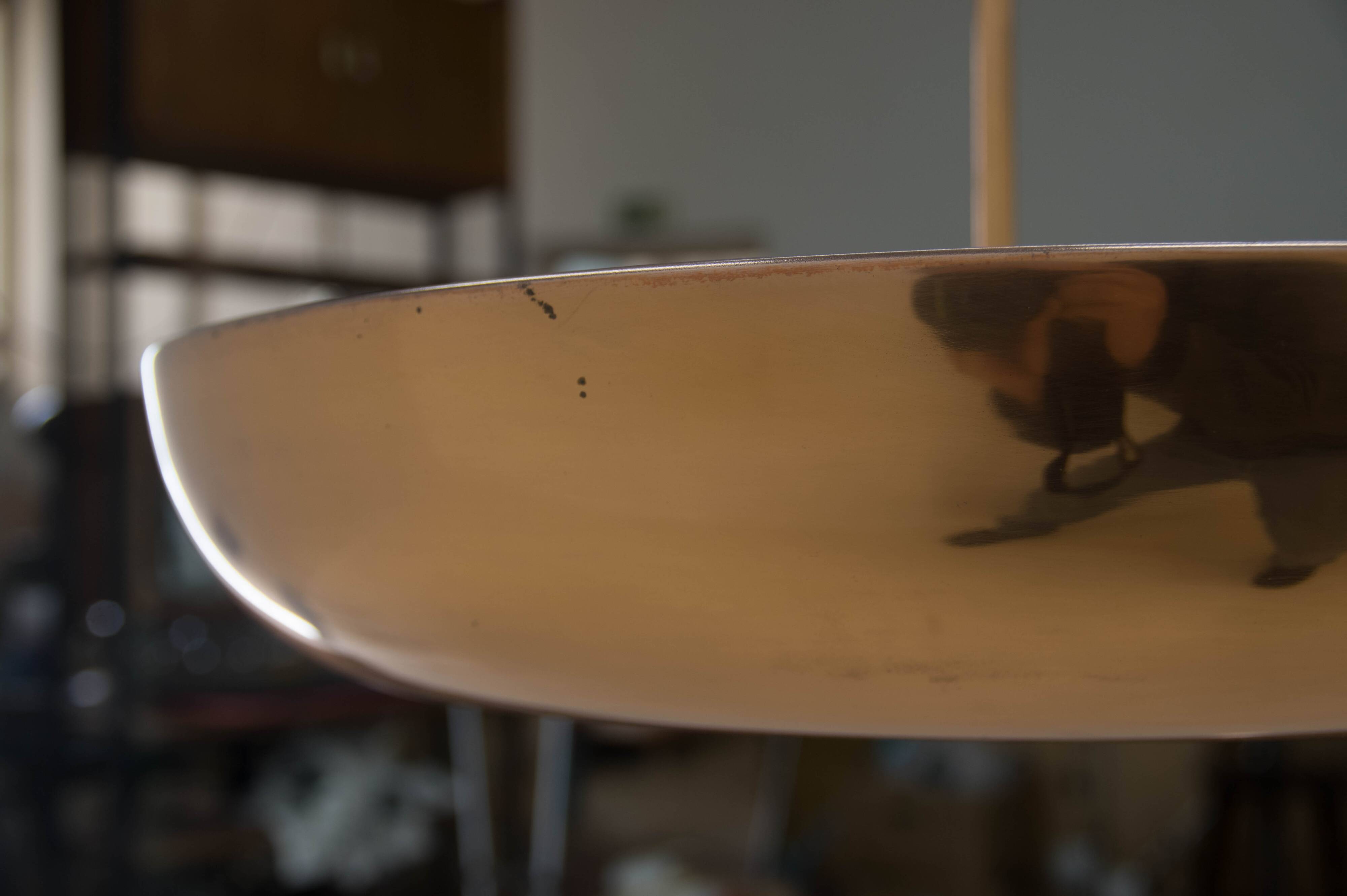 Lustre Bauhaus / Fonctionnaliste en Cuivre UFO, années 1930