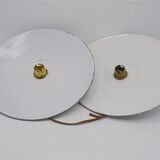 Pair suspensions in sheet metal elmaillee