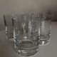 Set of 5 Baccarat Perfection 1980 whisky glasses